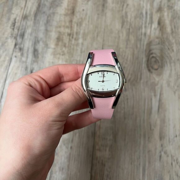 Rumours Pink Leather Band Watch Vintage Y2K Coquette Soft Girl Style Valentines main image 11